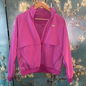 FIGS bright fuchsia Sydney scrub jacket XS